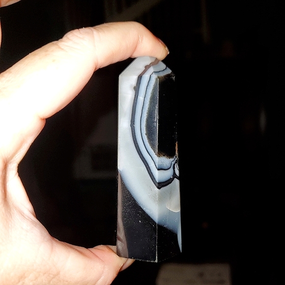 Crystal rock Other - Banded Agate Crystal Tower